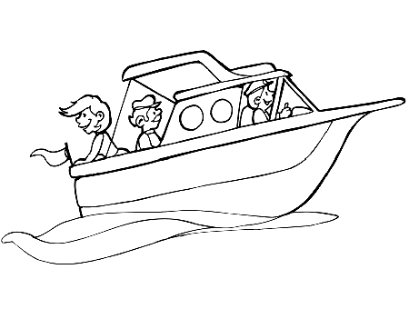 Speed Boat Coloring Pages 38 | Free Printable Coloring Pages
