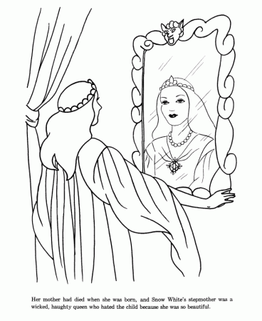 Evil Fairy Colouring Pages