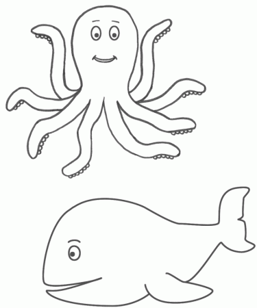 Whale Coloring Pages For Kids | 99coloring.com