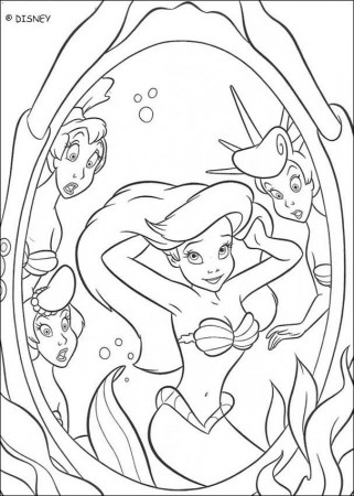 Little Mermaid | Coloring pages (aka the kid in us all)