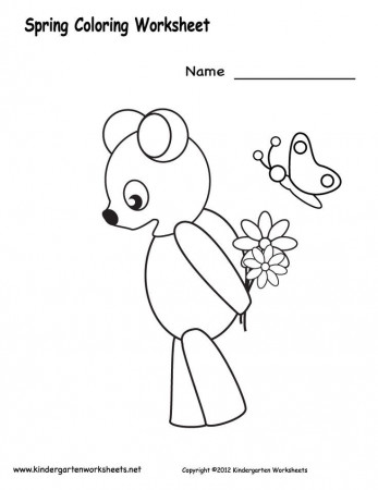 Pin by Kindergarten Worksheets on Spring Worksheets and Crafts | Pint…