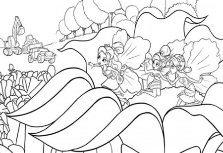 Download Pictures Barbie Thumbelina Coloring For Kids Or Print 