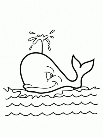 Printable Whale Coloring Pages | COLORING WS