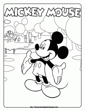 Mickey Clubhouse Coloring Pages Pete Mickey Mouse Clubhouse 203584 