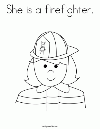 Firefighter Coloring S Images