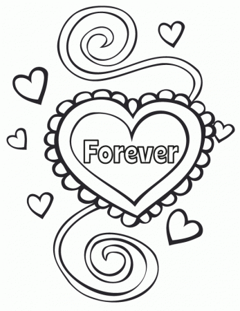 Wedding Forever - Free Printable Coloring Pages