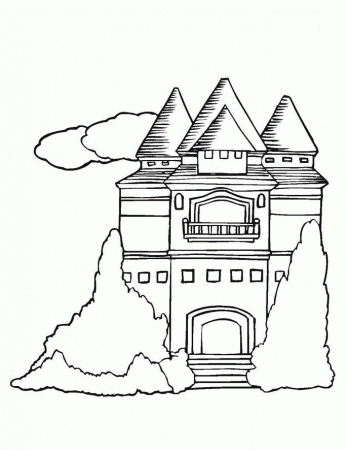 Free Printable Castle Coloring Pages For Kids