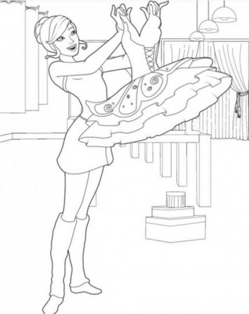 Free Download Barbie The Island Princess Colouring Sheets HD 