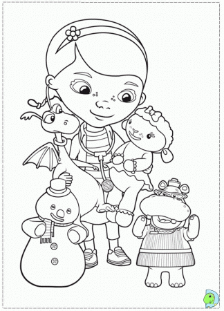 Search Results » Doc Mcstuffin Coloring Page