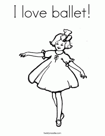 Print And Coloring Pages Ballet | Coloring Pages