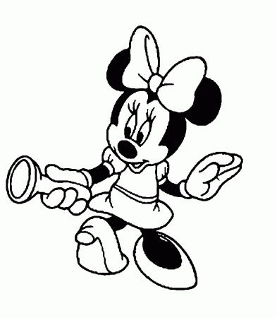 Minnie Mouse Coloring Pages | ColoringMates.