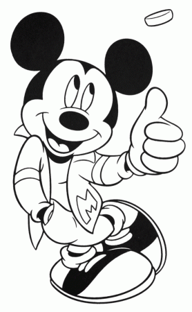 Free Download Mickey Mouse Coloring Pages For Kids | coloring pages