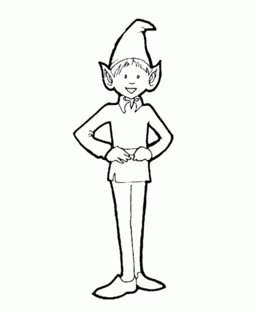 buddy the elf Colouring Pages (page 2)