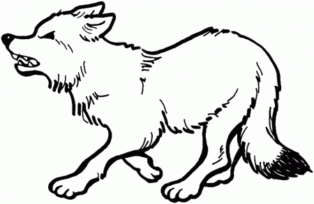 Coloring Pages Of A Wolf Free Coloring Pages For Kids 144464 