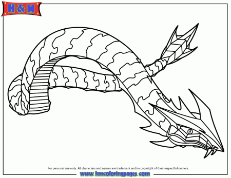 Subterra Rattleoid Bakugan Cartoon Coloring Page | HM Coloring Pages