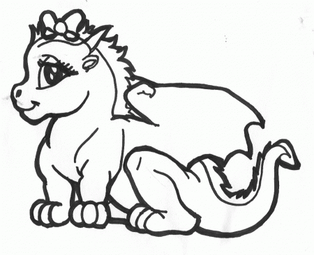 Dragon Coloring Pages for Kids- Printable Coloring Sheets