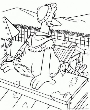 Chicken Run Coloring Pages 19 | Free Printable Coloring Pages 