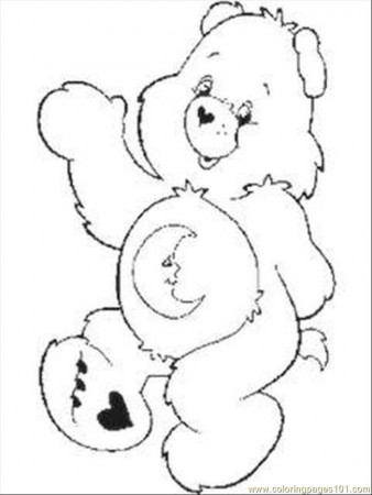 small brown bear coloring pages