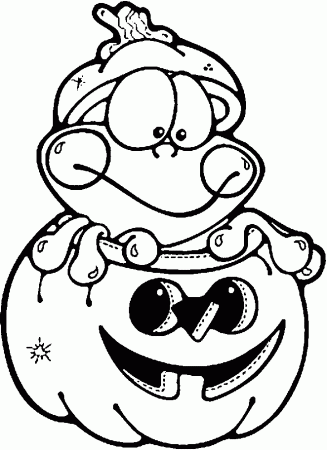 Halloween Pumpkin Coloring Pages for Kids