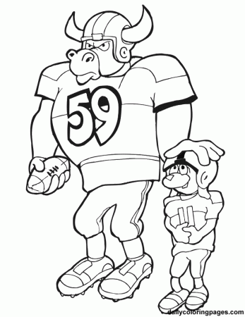 Nfl Football Coloring Pages Sheets