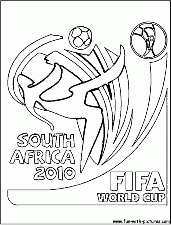 South Africa 2010 Logo Coloring Pages Coloring Pages 269339 Africa 