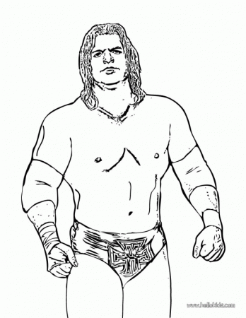 Wrestling Coloring Pages Triple H Undertaker Coloring Pages 296259 