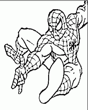 spider man picture coloring 26 - games the sun | games site flash 