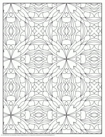 Coloring Pages Designs Patterns Coloring Pages Hello Kitty 167165 