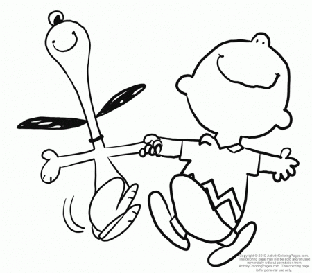 Snoopy Coloring Pages And Printables
