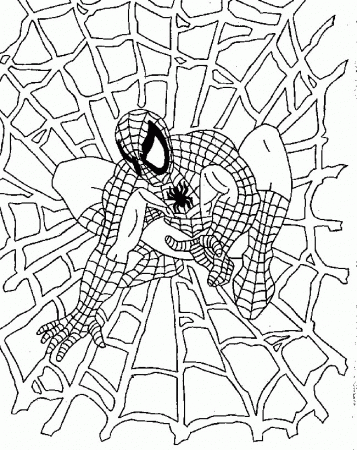 Its Headquarters Is In Spiderman Coloring For Kids - Spiderman 
