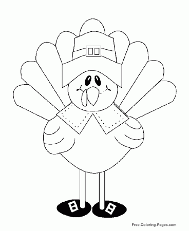 Pilgrim Coloring Pages For Kids | Download Free Coloring Pages
