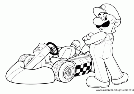Mario Kart Cars Coloring Pages/page/193 | Printable Coloring Pages