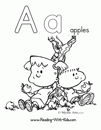 Letter Coloring Pages | Coloring Pages