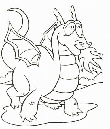 Dragon Fire Coloring Pages : KidsyColoring | Free Online Coloring 