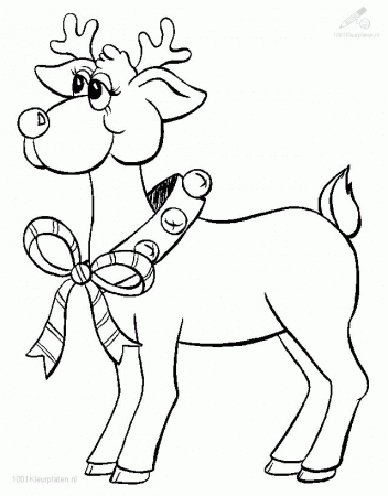 Rudolph Christmas The Red Nosed Reindeer Coloring Pages 12 