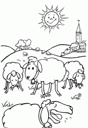 Farm Animals Coloring Pages Free Printable Download #43 Farm Farm 