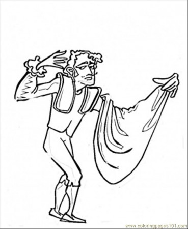 Coloring Pages Torero (Countries > Spain) - free printable 