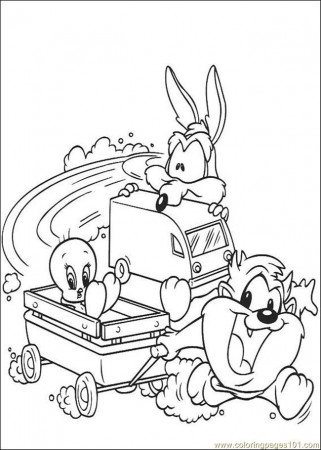 Coloring Pages Baby Tunes Coloring Pages 060 (Cartoons > 101 