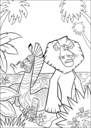 Madagascar Coloring Pages Printable | Find the Latest News on 
