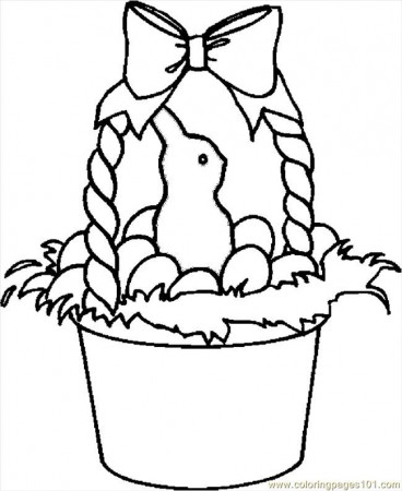 Free Printable Coloring Page Baby Easter Bunny Entertainment 