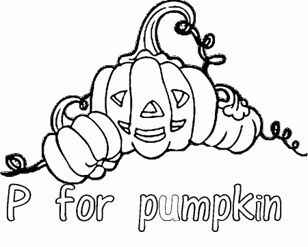 Halloween Pumpkin Coloring Pages for Kids