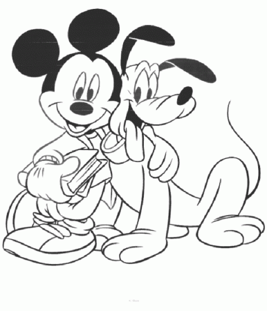 Mickey Mouse | Free Printable Coloring Pages – Coloringpagesfun 