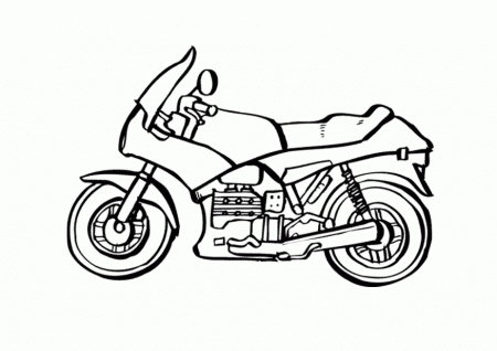 i motorbikes Colouring Pages (page 2)