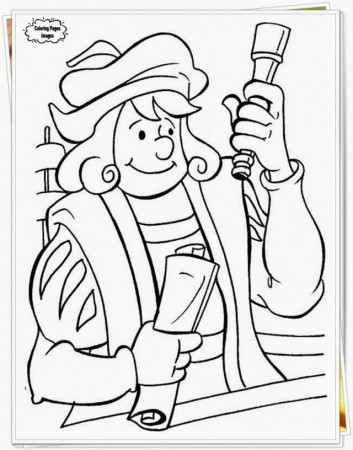 Coloring Pages Of Columbus Day Coloring Pages Images 265493 