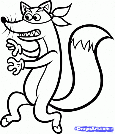 Swiper The Fox Coloring Pages 48 | Free Printable Coloring Pages