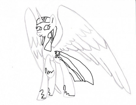 Princess Twilight Sparkle Coloring Page By Creeperexplosion11 On 