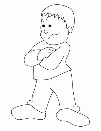 Angry coloring page | Download Free Angry coloring page for kids 