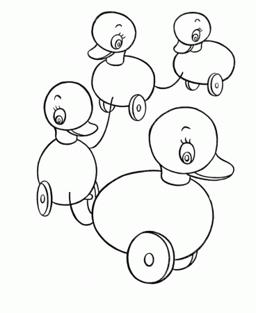 easter ducks Colouring Pages (page 2)