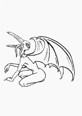 Coloring Page - Monster coloring pages 4