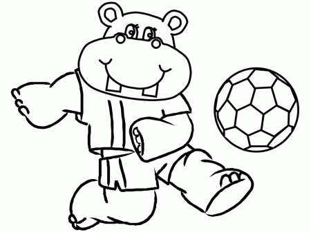Soccer 4 Sports Coloring Pages & Coloring Book